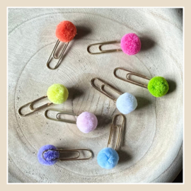 Paperclip met pompon