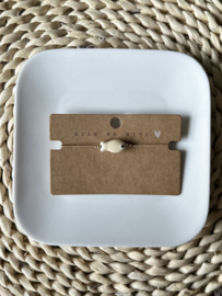 Armbandje elastiek | Fish bead