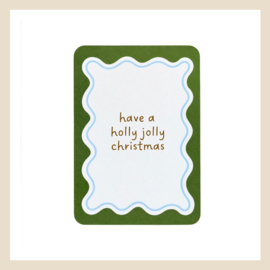 Kaart | Have a jolly christmas
