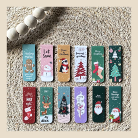 Magnetische boekenleggers | Kerst