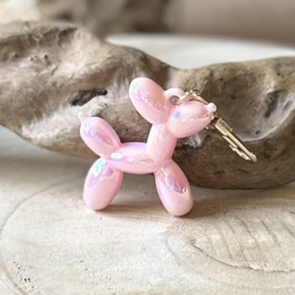 Sleutelhanger | Ballonhondje parelmoer