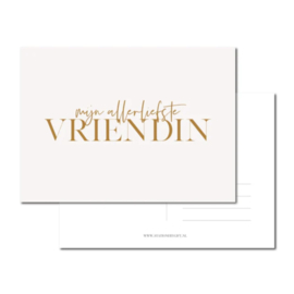 Kaart | Mijn allerliefste vriendin
