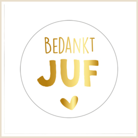 Kadosticker | Bedankt Juf