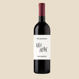 Fles etiket | New Home