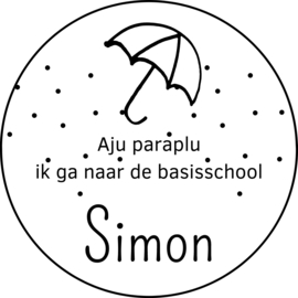 Sticker | Aju paraplu