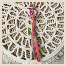 Sleutelhanger | Bohemian-Roze