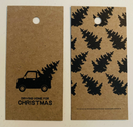 Kadokaartjes | Driving home for christmas-kraft