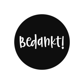 Kadosticker | Bedankt