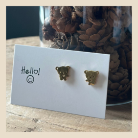 Oorbellen | Beertje studs