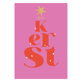 Kaart | Fijne kerst