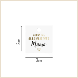 Kadokaartje mini | Voor de allerliefste Mama