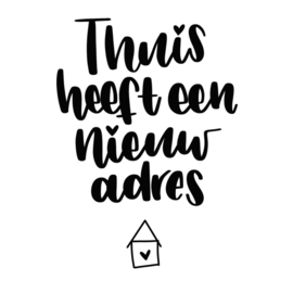 Kaart | Thuis heeft een nieuw adres