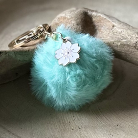 Sleutelhanger | Fluffy pompon