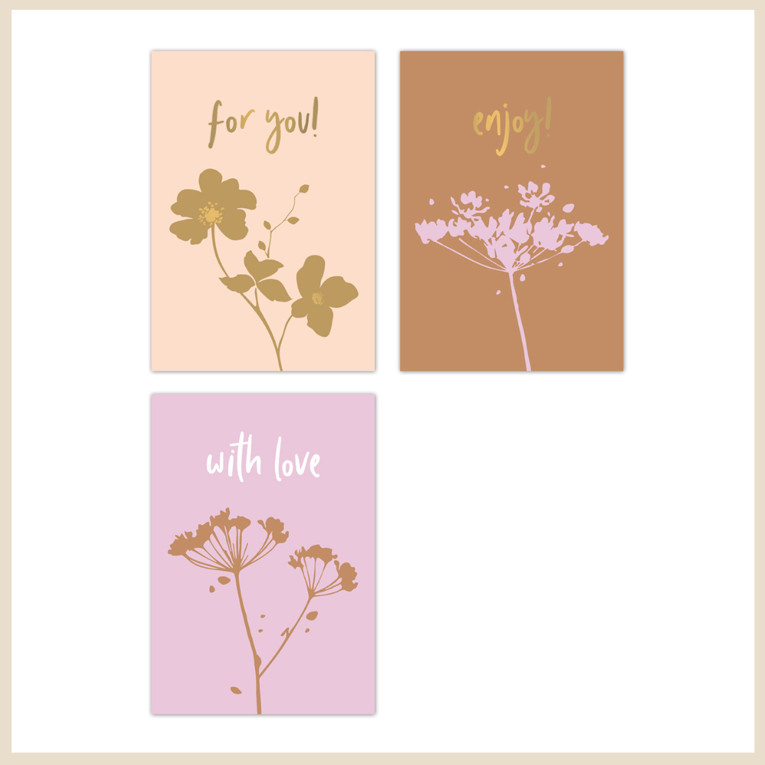 Midi kaart | Flowers