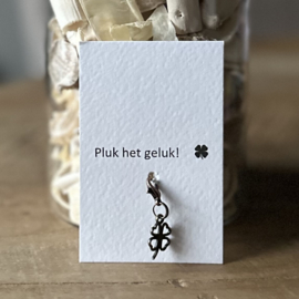 Hanger | Klavertjevier 4 + kaartje