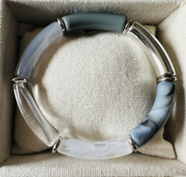 Tube armband | Beautiful grey