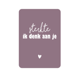 Kaart | Ik denk aan je