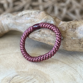 Haarelastiek | Burgundy twist