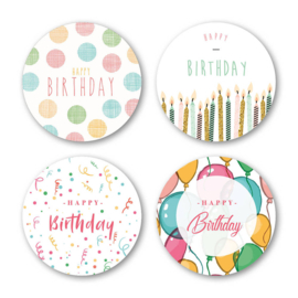 Kadosticker | Happy birthday color