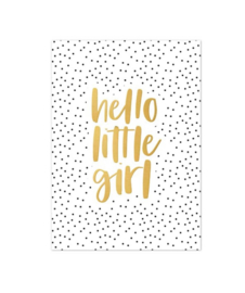 Kaart | Hello little Girl
