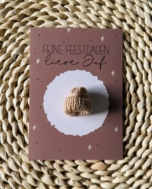 Kaart | Fijne feestdagen lieve juf