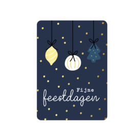 Kerstkaart | Fijne feestdagen