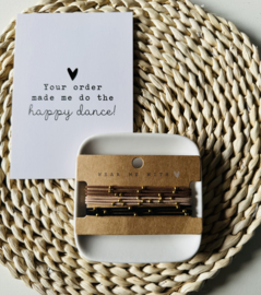 Armbandjes Sparkles | Set van 3