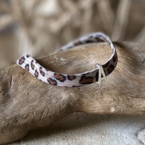 Armbanden | Buckle Leopard Initiale