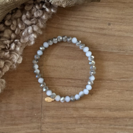 Armbanden | Born to shine - Colorful multi white | Robuust