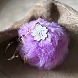 Sleutelhanger | Fluffy pompon