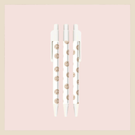 Pen | Beige smiley