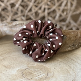 Scrunchies | Mocha Dots