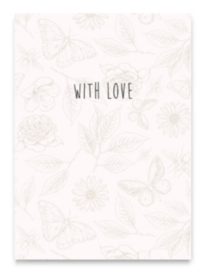 Sieradenkaart | With love