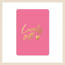 Kaart | Lovely gift