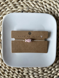 Armbandje elastiek | Fish bead