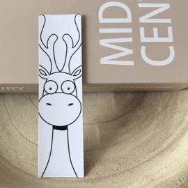 Boekenlegger | Wit-Zwart