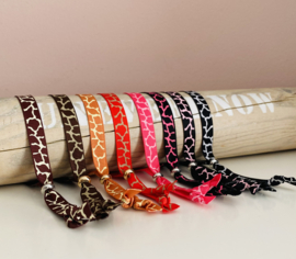 Armbandjes | Lint dierenprint