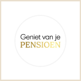 Kadosticker | Geniet van je pensioen