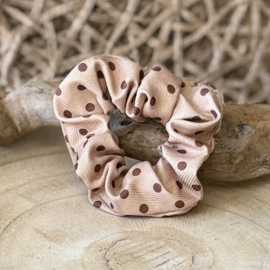 Scrunchies | Mocha Dots