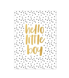 Kaart | Hello little Boy