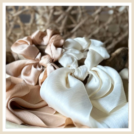 Scrunchies | Scrunchie met lint