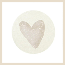 Kadosticker | Beige heart