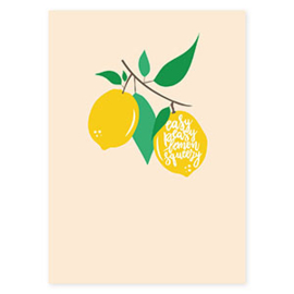 Sieradenkaart | Easy peasy lemon squeezy