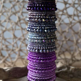 Armbanden | Born to Shine-Purple rain