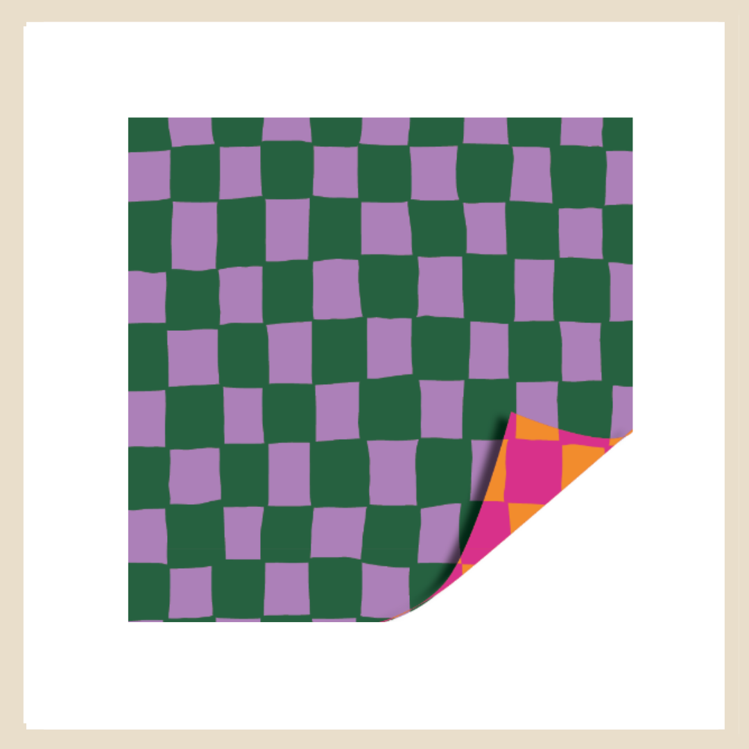 Inpakpapier | Handdraw grid