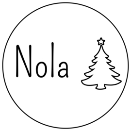 Sticker Kerst | Kerstboom