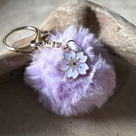Sleutelhanger | Fluffy pompon