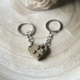 Sleutelhanger | Lego hartje