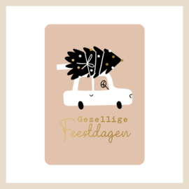 Kaart | Gezellige kerstdagen+auto