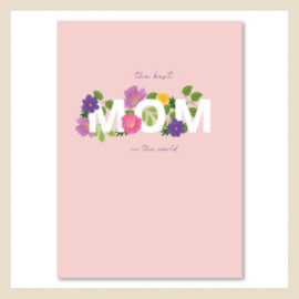 Sieradenkaart | The best mom in the world